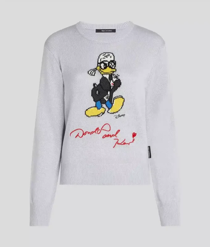 DISNEY X KL STRIKKET SWEATSHIRT
