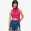 Distressed strikket top