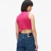 Distressed strikket top