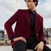 Dobbeltradet blazer