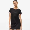 Eksklusiv Autograph T-shirt med rhinestones