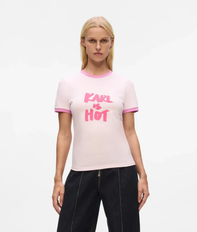Eksklusiv “Karl is hot” T-shirt