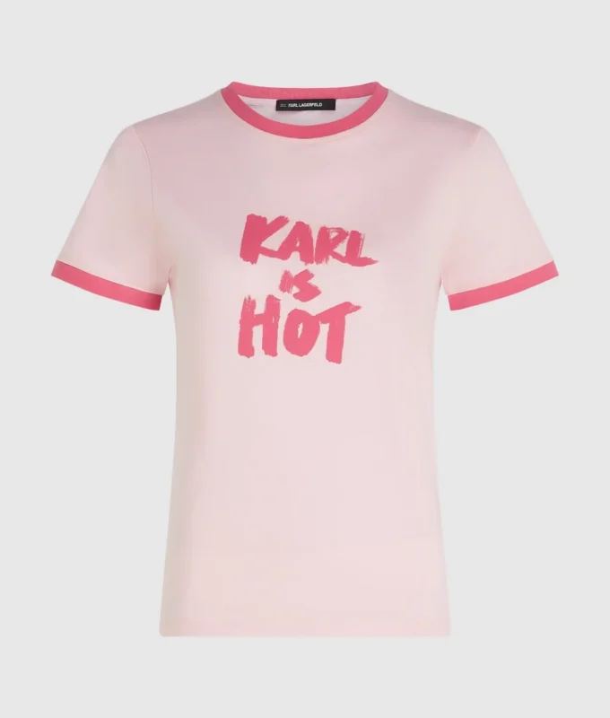 Eksklusiv “Karl is hot” T-shirt