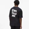 Eksklusiv “Karl told me” afslappet T-shirt