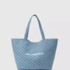 Eksklusiv Monogram-denim-shopper