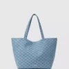 Eksklusiv Monogram-denim-shopper