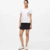 Eksklusiv T-shirt med rhinestone-logo