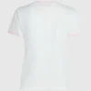 Eksklusiv T-shirt med rhinestone-logo