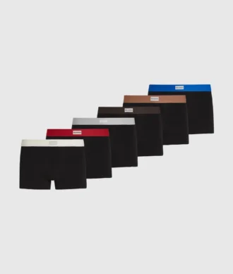 Elastiske boxershorts med logo-mærke – 7-pak