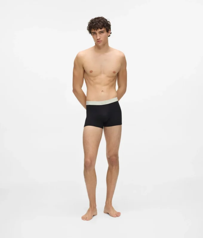 Elastiske boxershorts med logo-mærke – 7-pak