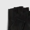 Fingerløse handsker med kravedetaljer