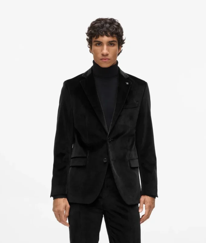 Fløjlsblazer