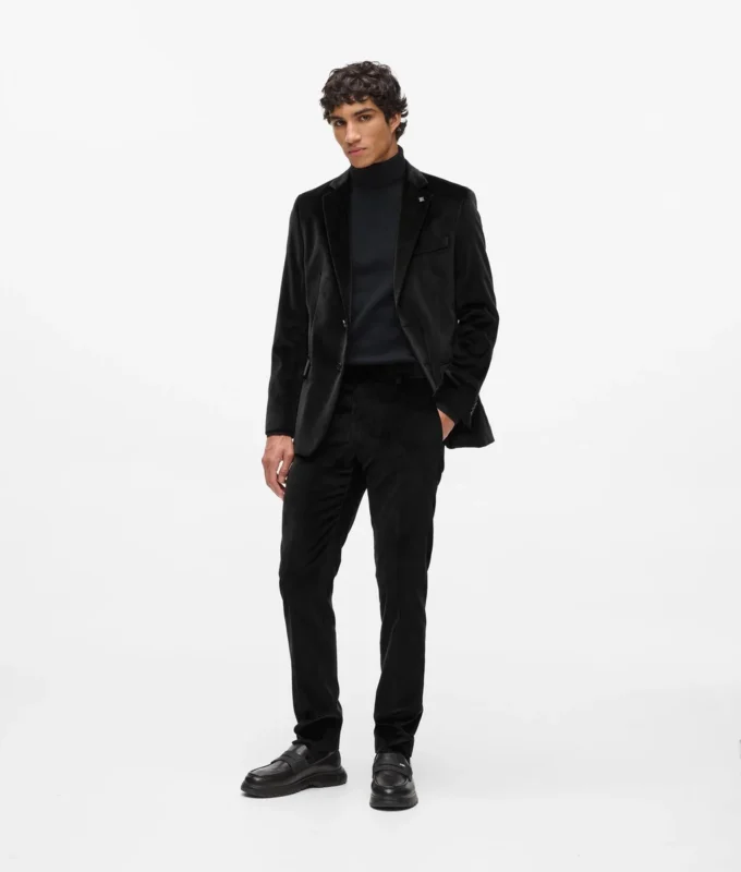 Fløjlsblazer