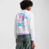 FLORAL-PRINT SWEATSHIRT