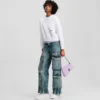 FLORAL-PRINT SWEATSHIRT