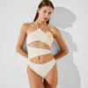 FLOWER HALTER-NECK BADEDRAGT