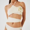 FLOWER HALTER-NECK BADEDRAGT