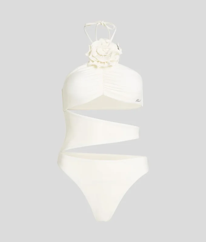 FLOWER HALTER-NECK BADEDRAGT