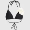 FLOWER TRIANGLE BIKINI TOP