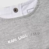Gavesæt med baby-sweatshirt og nederdel