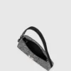 Geo denim skuldertaske
