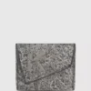 Geo denim tegnebog