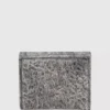 Geo denim tegnebog