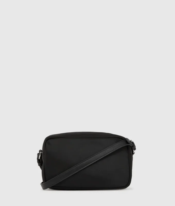 Glanset kamerataske i nylon