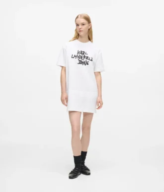 Graffiti T-shirt-kjole