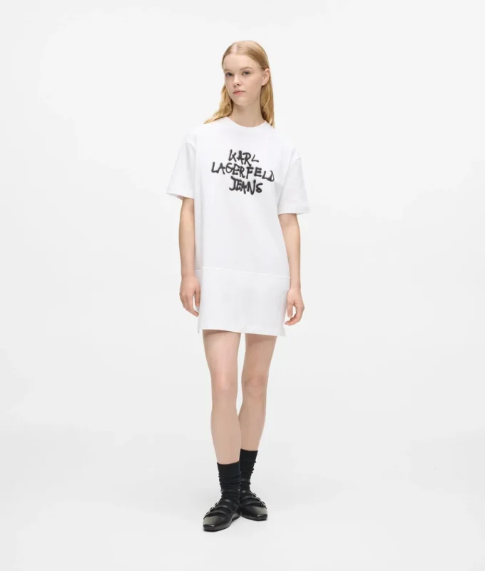 Graffiti T-shirt-kjole