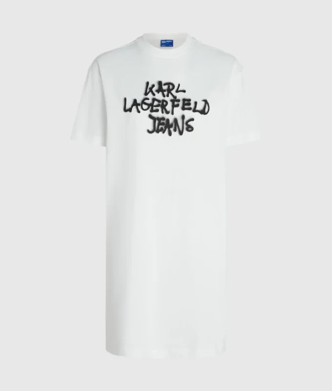 Graffiti T-shirt-kjole
