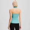 HALTERNECK STRIKKET TOP