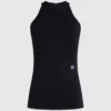 Halterneck-top med rhinestones