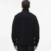 Halvzip-rullekravesweater