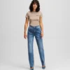 HØJT SITTERE STRAIGHT JEANS