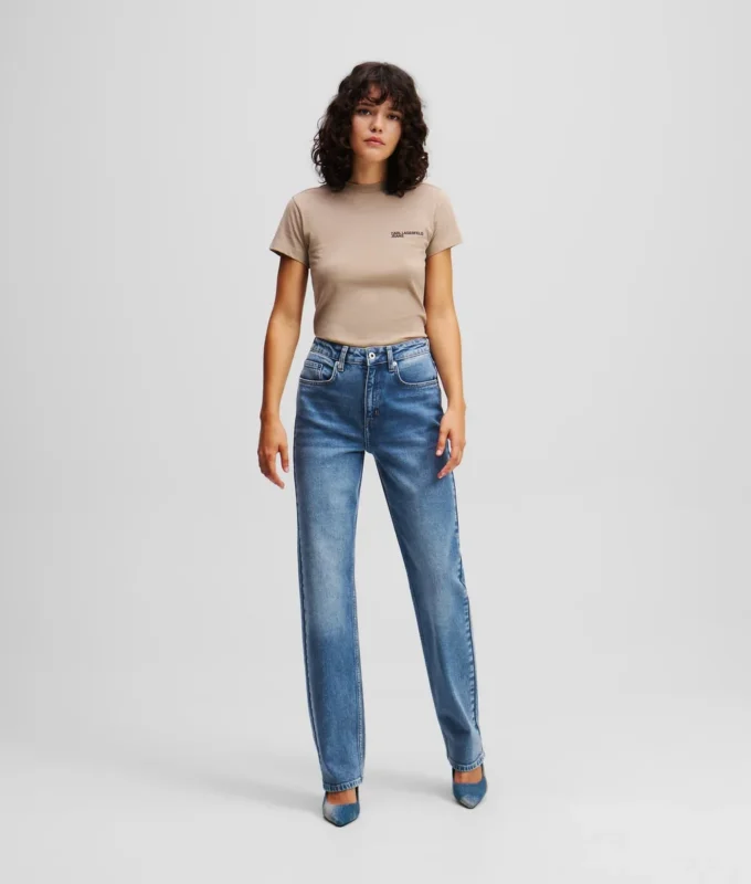 HØJT SITTERE STRAIGHT JEANS