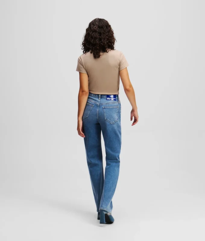 HØJT SITTERE STRAIGHT JEANS