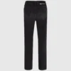 Højtaljede, lige jeans med splitben