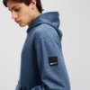 HOODIE MED PATCH-LOGO