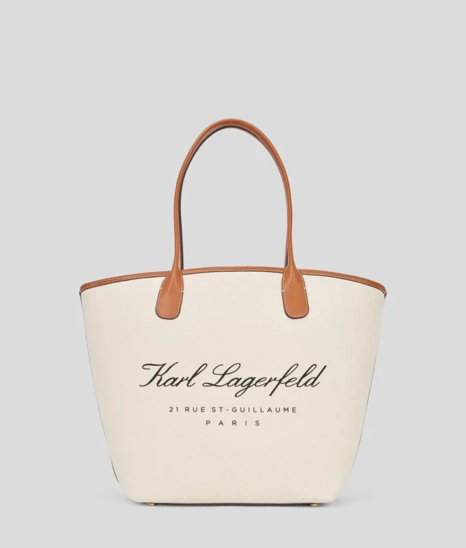 HOTEL KARL MEDIUM CANVAS TOTE BAG