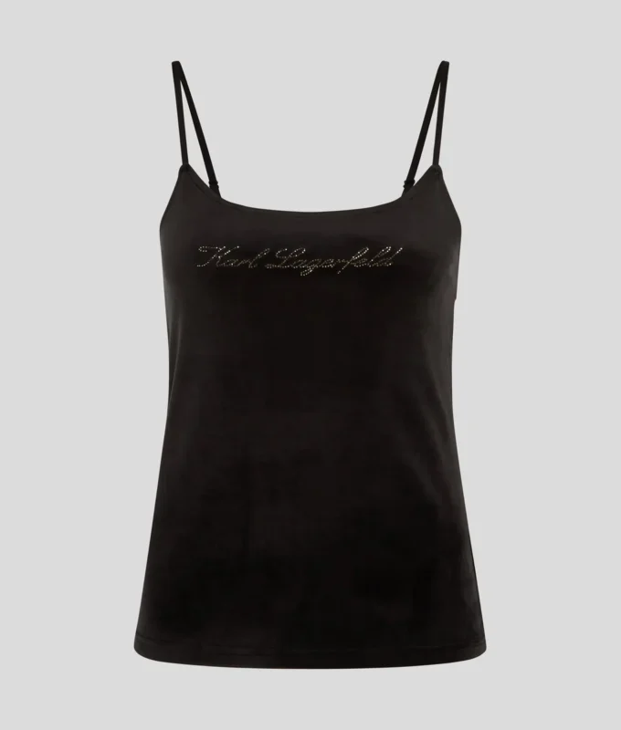 HOTEL KARL VELOUR CAMISOLE