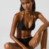 Ikon bikini-top med rhinestones