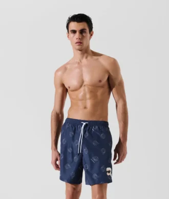 IKON BOARDSHORTS MED ALL-OVER-PRINT