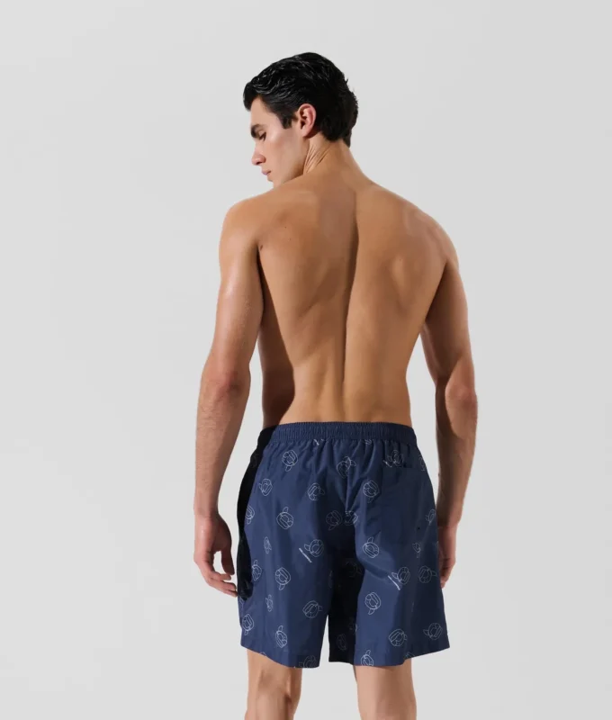 IKON BOARDSHORTS MED ALL-OVER-PRINT
