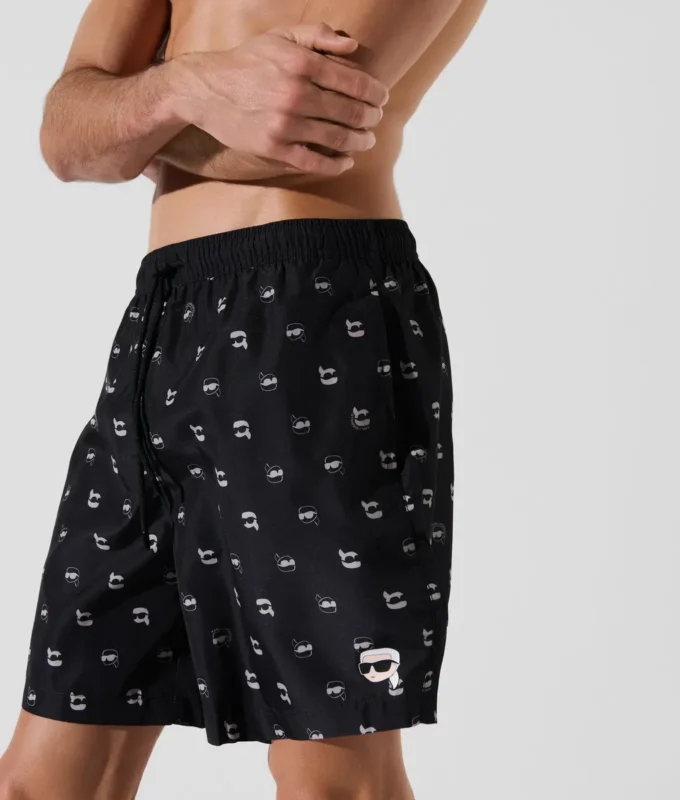 IKON BOARDSHORTS MED ALL-OVER-PRINT