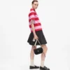 Ikon crossbody-taske i pebble-læder