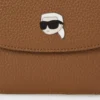 Ikon crossbody-taske i pebble-læder