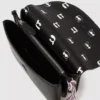 Ikon crossbody-taske i pebble-læder