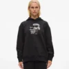 Ikon-hoodie med rhinestones