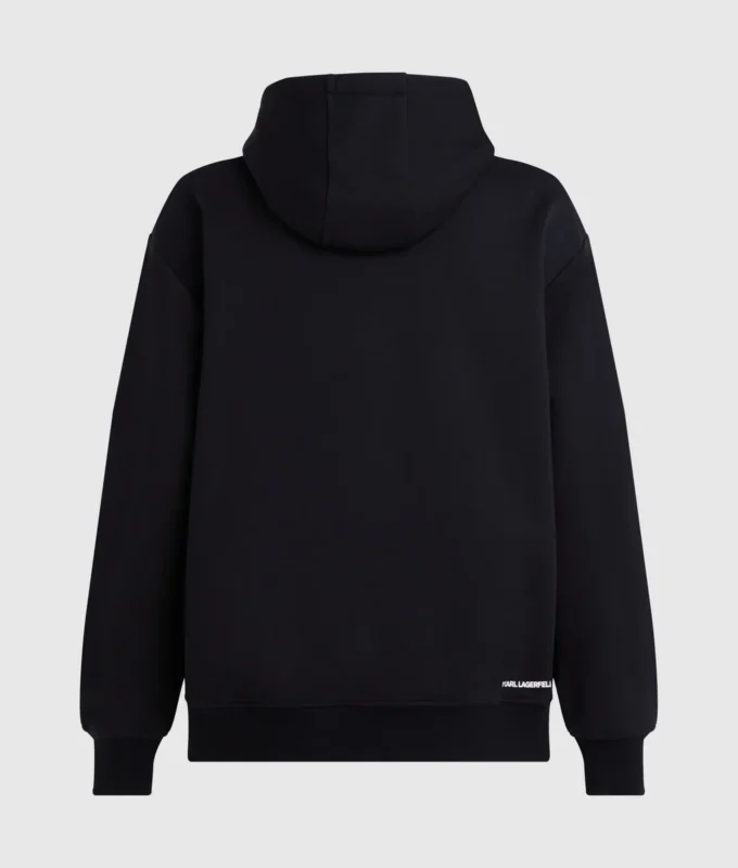 Ikon-hoodie med rhinestones